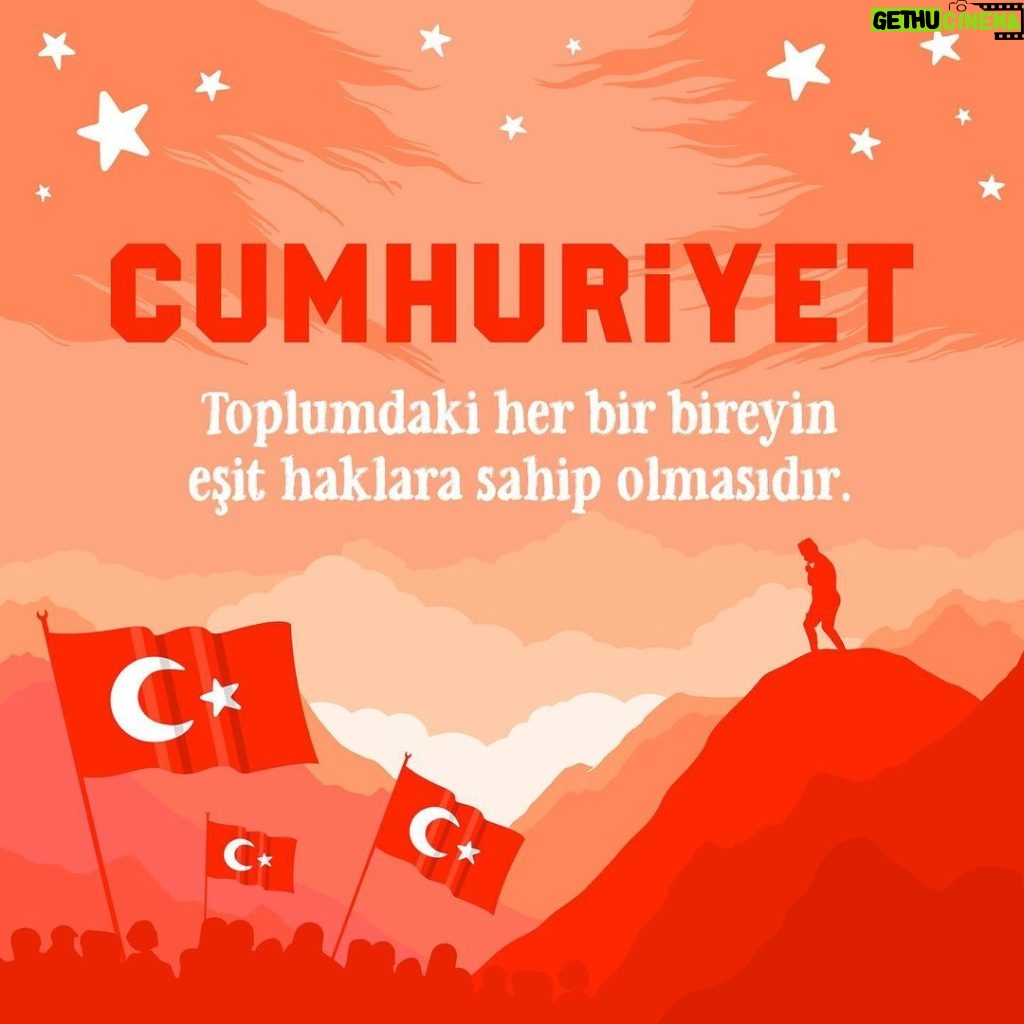 Tarkan Instagram - İlelebet #Cumhuriyet 🇹🇷 Görsel tasarım: @sinaates