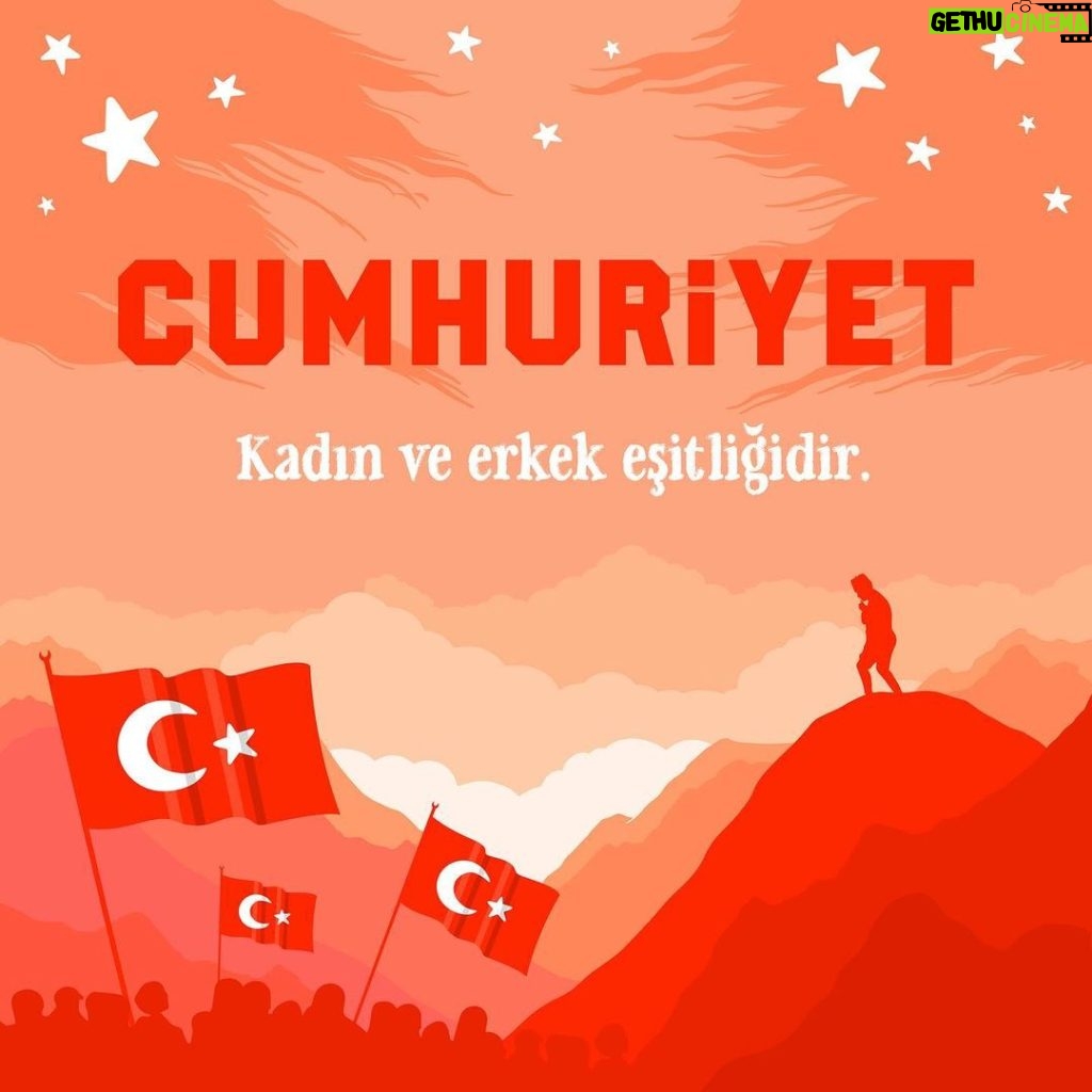 Tarkan Instagram - İlelebet #Cumhuriyet 🇹🇷 Görsel tasarım: @sinaates