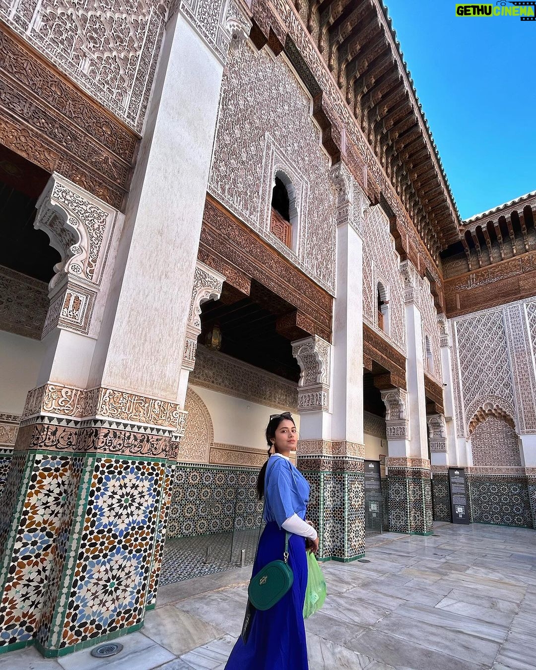 Tasnia Farin Instagram - Beautiful Madrasa Ben Youssef Madrasa