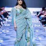 Tasnia Farin Instagram - First time walking the ramp as a showstopper. Thank you @anzara.official #apexbangladeshfashionlegacy