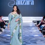 Tasnia Farin Instagram - First time walking the ramp as a showstopper. Thank you @anzara.official #apexbangladeshfashionlegacy