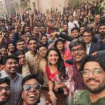 Tasnia Farin Instagram - Thank you! EastWest university,Jagannath university and North South university for having us. Watch “Kacher Manush Dure Thuiya” on 22nd February on @chorkiofficial with your family, friends and loved ones.