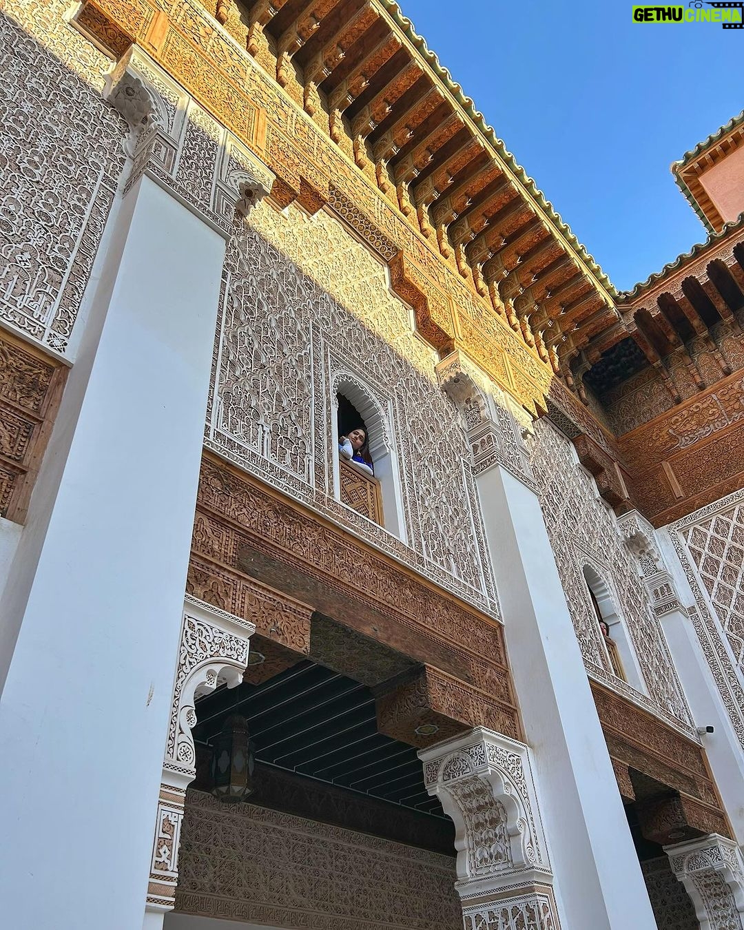 Tasnia Farin Instagram - Beautiful Madrasa Ben Youssef Madrasa