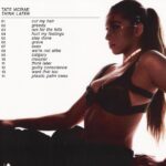 Tate McRae Instagram - THE TRACKLIST🔪🔪🔪🔪 album coming next friday. december 8th holy shit holy shit holy shit