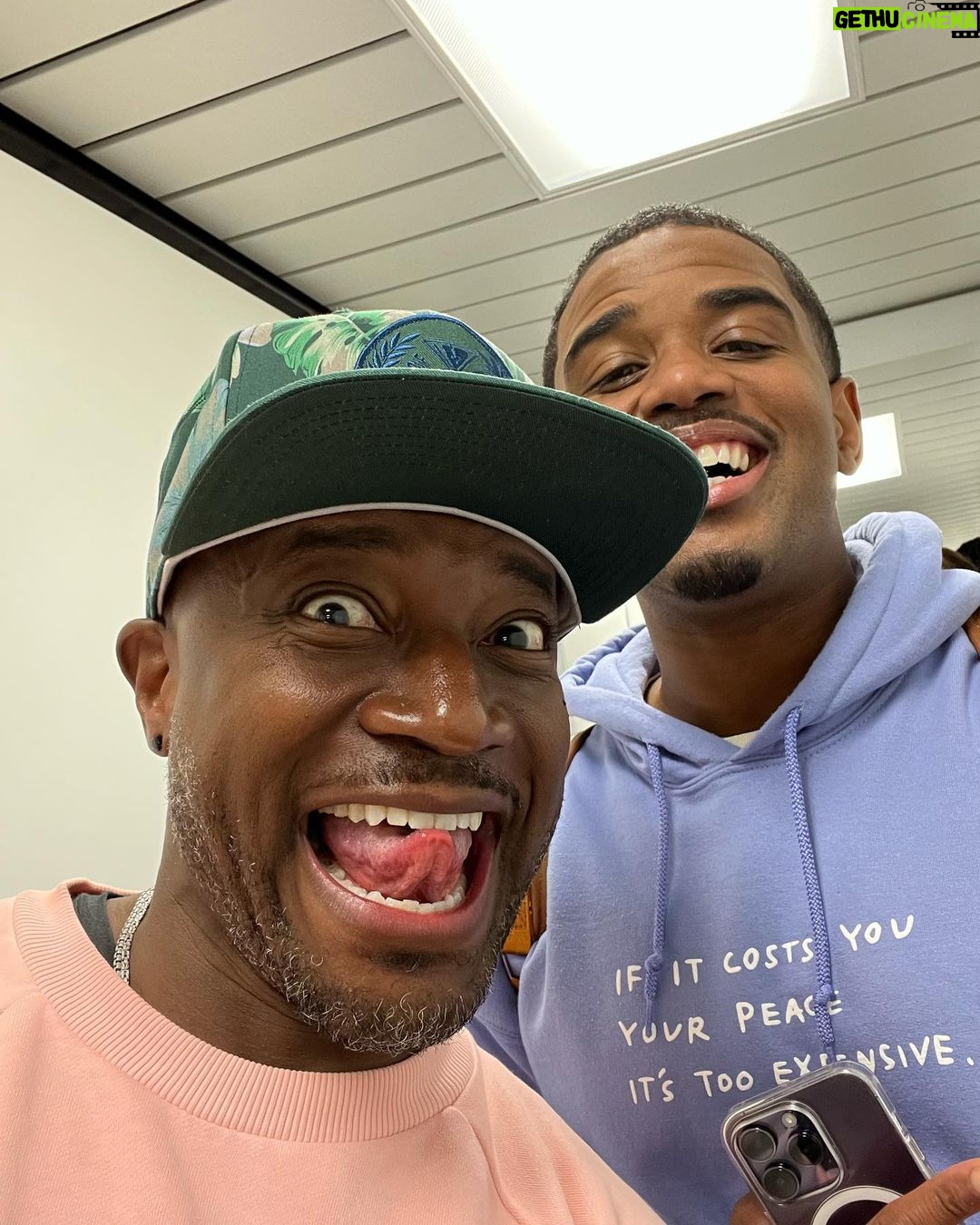 Taye Diggs Instagram - Da homies. Thank you @whostroy for keeping my life on track. I see you. ❤️