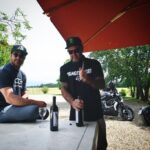 Taylor Kinney Instagram - Italian pit stop. #ItalianGP @ducatimotor @motogp