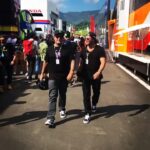 Taylor Kinney Instagram - First trip to Italy for races. Thanks #motogp @johnnylouch @kellylouch looking forward to the weekend. Lots of love 🇮🇹 @motogp @hjc_helmets Mugello Circuit