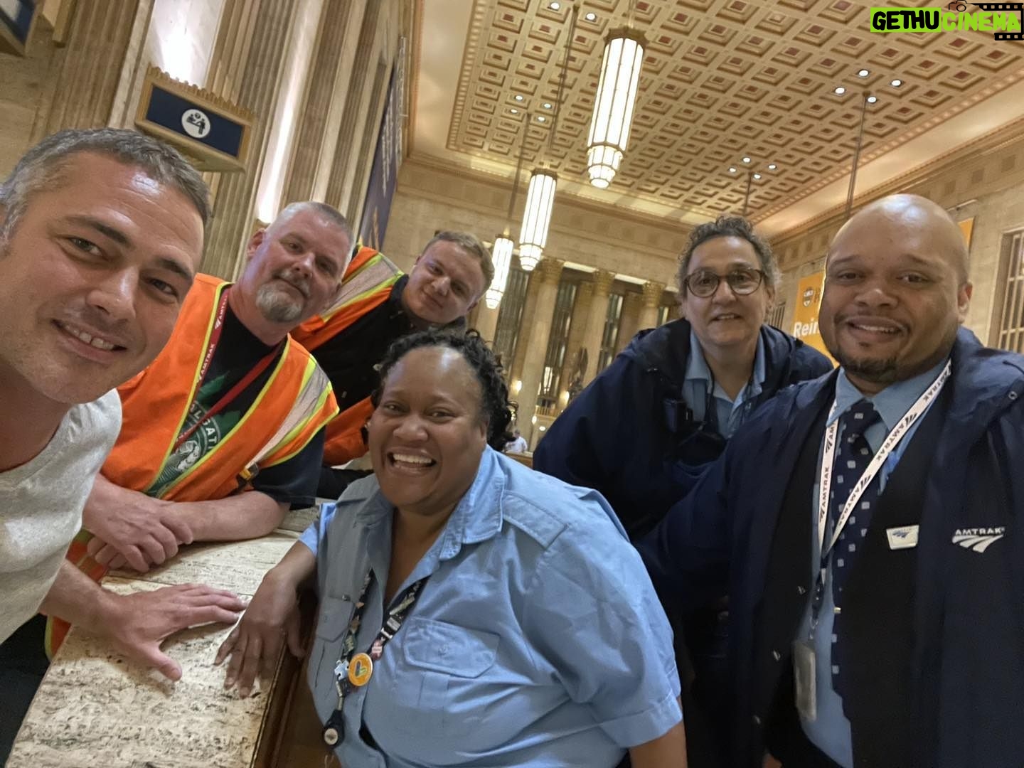 Taylor Kinney Instagram - #Phillysfinest! 30th St Grand Central