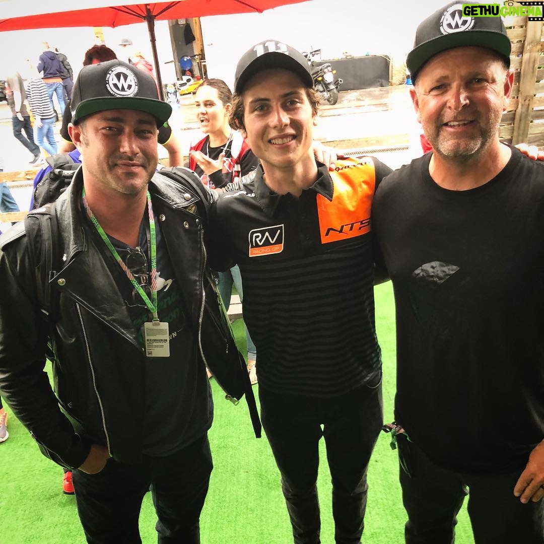 Taylor Kinney Instagram - Big ups to our American guy kicking ass in @motogp #Moto2. Get it tomorrow brother @joerobertsracer #americasgp #cota Circuit of The Americas