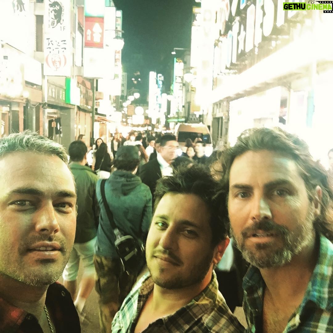 Taylor Kinney Instagram - Big Trouble Little Tokyo! #quitthecrew #flannelcowboys