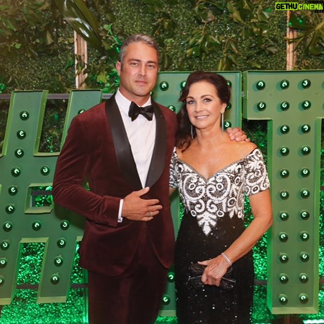 Taylor Kinney Instagram - Thanks to all who came and supported the 2017 Green Tie Ball in Chicago. Thanks to @joshkercher for the new threads, making myself and @iamdjws look official. And thanks to Momma Kinney for the date. #chicagofire