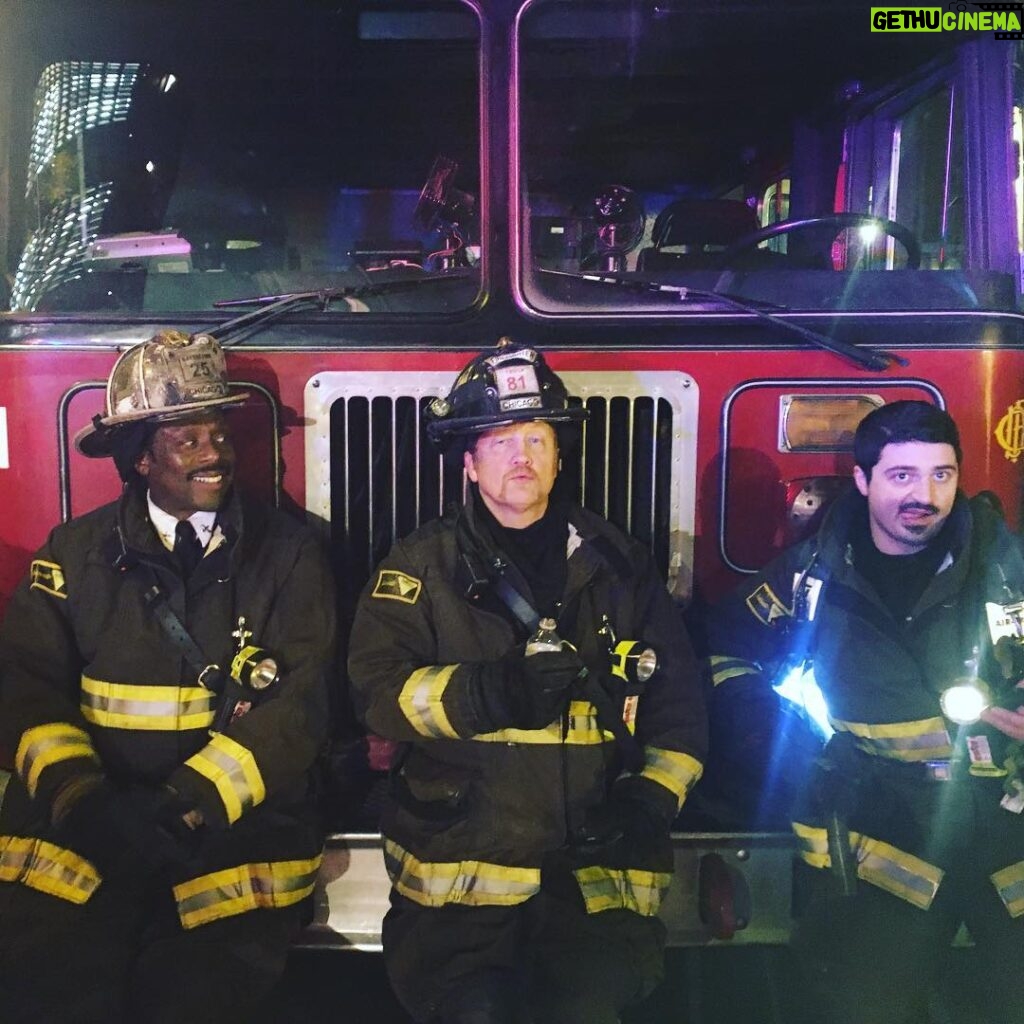Taylor Kinney Instagram - #chicagofire Truck Party