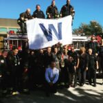 Taylor Kinney Instagram – From all of us at #chicagofire Big congrats to the Cubbies and the entire city of Chicago! #gocubsgo