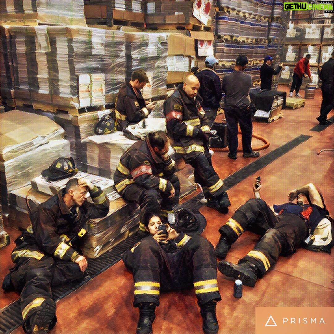 Taylor Kinney Instagram - "Common Hours" #chicagofire