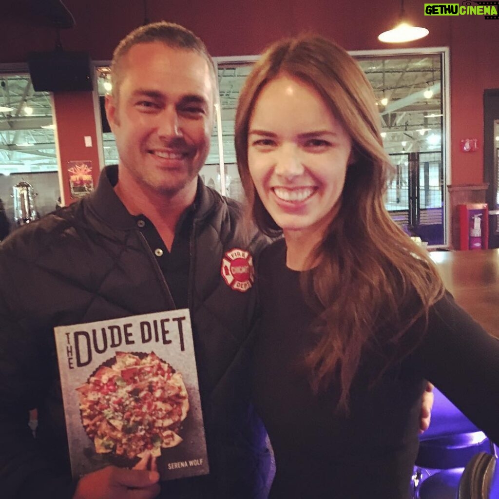 Taylor Kinney Instagram - Check out my good friends new book, The Dude Diet, by Serena Wolf. If you have a few extra bucks scoop it up and have at it, good eats and great gift. Cheers! @serenagwolf #dudedietbook