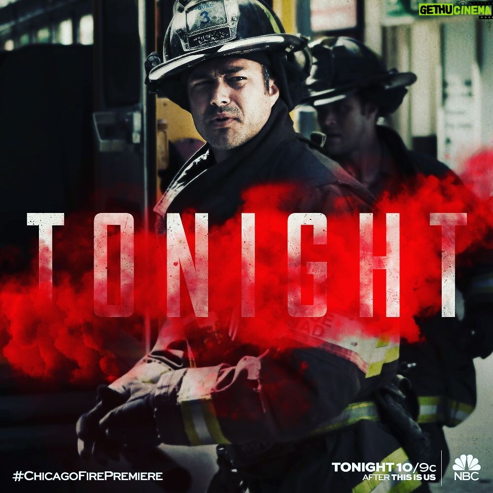 Taylor Kinney Instagram - Season 5 #chicagofire starts tonight!!