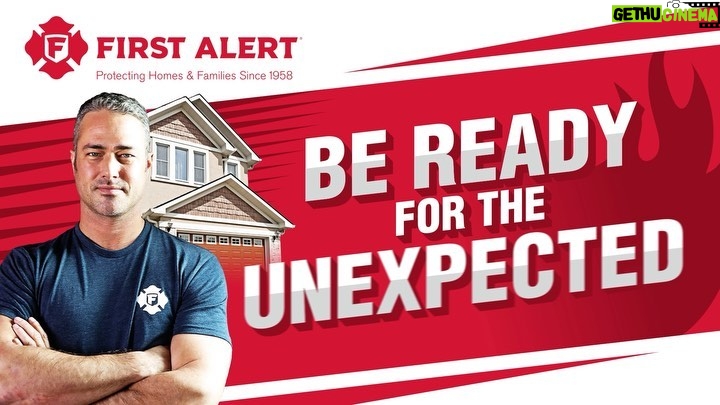 Taylor Kinney Instagram - I’m back again this #firepreventionmonth with my friends from @firstalert to share some fire safety tips! When was the last time you tested or replaced your smoke and carbon monoxide alarms? Check out our #PSA and learn how to protect your home and family today by visiting firstalert.com Stay safe! #firstalertpartner