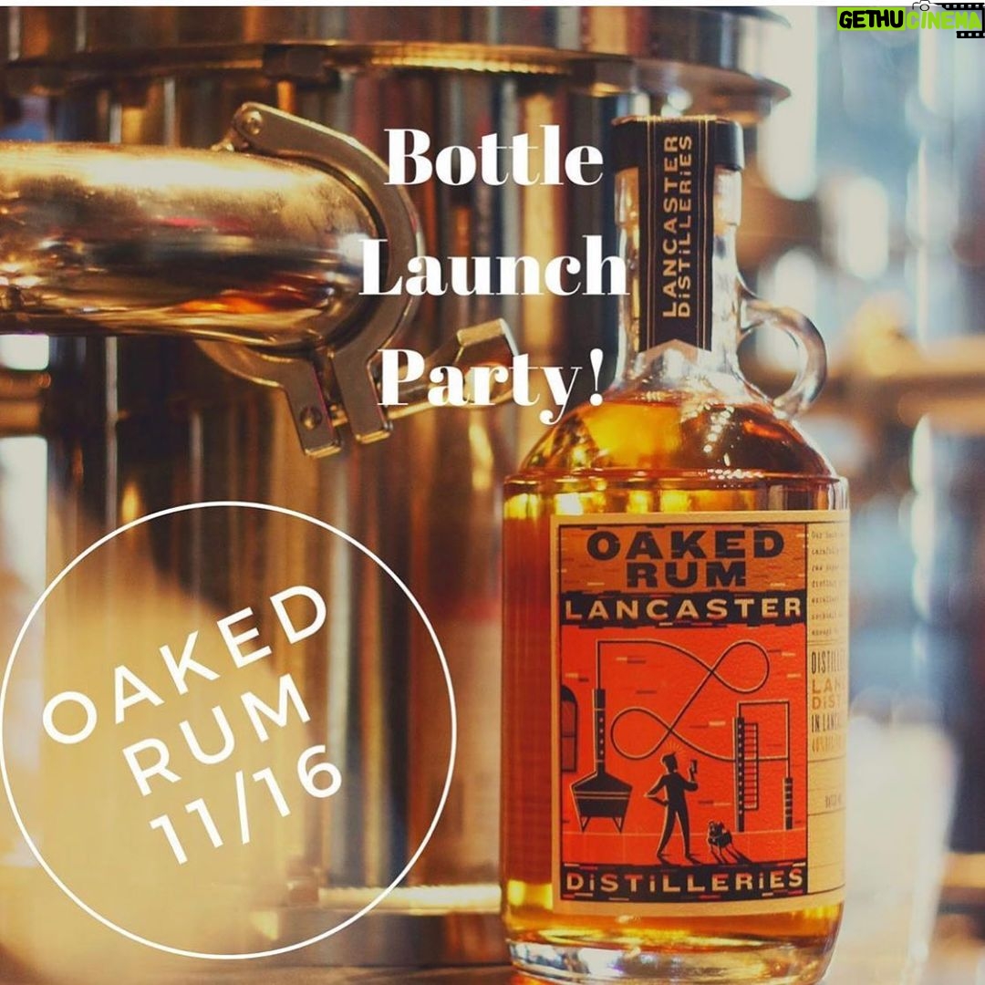 Taylor Kinney Instagram - Proud to be hosting the launch of our newly in house distilled rum at #zoetropolis today in Lancaster PA! If able stop by for tastings, food and good times. Starts at 3pm. Enjoy! #lancasterdistilleries