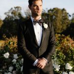 Taylor Lautner Instagram – CEREMONY
The ceremony was something we’ve been dreaming of for a long time. Along with the help of our wedding planners, we put in a lot of thought designing what exactly we wanted for this monumental moment and it came together even better than we had imagined. The ceremony location was at one of the highest points on the Epoch property which overlooks miles of wine country in Paso Robles. The colors surrounding us at this time of year are exactly why we love the Fall season so much. In an effort to provide shade and intimacy we installed a wooden truss system and semi sheer white draping, to create a relaxing and partially shaded ceremony location. White florals and lush greenery trailed up the columns of the wooden
structure and down the ceremony aisle. Beautiful white floral blooms surrounded us on a circle riser stage. As guests arrived by shuttle, they were invited to take a walk through the vineyard to the ceremony site. Our pastor and dear friend Judah Smith officiated the ceremony. It couldn’t have been more perfect. We exchanged hand written vows in front of the people we love most. Looking around and seeing the faces of each and every single person there, really put into perspective what is most important in life. Love. The sun set just as we said our “I Do’s” and the most beautiful pink sky was our backdrop as we walked back down the aisle as Mr. and Mrs. Taylor Lautner for the first time. 

Planning and Event Design @samkoma.world
Venue @epochwines
Photography @nicoleivanovphoto
Lighting @tn_event_designs
Floral Design @noonansdesigns 
Wedding Dress @winniecouture 
Grooms Tux @dolcegabbana