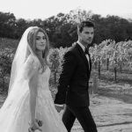 Taylor Lautner Instagram - @taylorlautner and @taydome have officially tied the knot! “It couldn’t have been more perfect. I could’ve been anywhere marrying my best friend and the love of my life but the setting of the ceremony definitely made the whole thing feel surreal. The sunset over the mountains exactly when we said our ‘I dos’ made it feel like a dream,” shares the groom. The couple worked with event planners Josiah Carr and Justin McGregor of Samkoma (@samkoma.world) for their California vineyard estate wedding. Tap the link in our bio to see exclusive photos from the couple's stunning autumn wedding. Photo: @nicoleivanovphoto