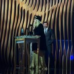 Taylor Zakhar Perez Instagram - Gratitude is at 100% . Thank you again to the @sagawards , a night to remember. Team: @jasonbolden @remba_ @louisvuitton Photo by: @photosbykathlyn , @shutterstocknow , @msayles