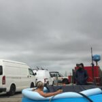 Taz Skylar Instagram – ❄️ So this day was tough for everyone. Like I’m in to ice baths… So when I say the water is cold… It really is cold. and the water was FREEZING 🥶🧊 But we also laughed a LOT 😂 @onepiecenetflix South Africa
