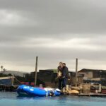 Taz Skylar Instagram – ❄️ So this day was tough for everyone. Like I’m in to ice baths… So when I say the water is cold… It really is cold. and the water was FREEZING 🥶🧊 But we also laughed a LOT 😂 @onepiecenetflix South Africa