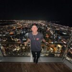 Taz Skylar Instagram - 🤔 It would be so cool to base jump from here. Burj Khalifa, Dubai