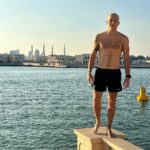 Taz Skylar Instagram - 2 transcontinental flights in one week. But I’m still swinging and bussing out 4Km swims straight off of the plane 😅 Thank you for the warm welcome! Abu Dhabi, United Arab Emirates
