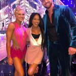 Teala Dunn Instagram - TEAM HARRY!!!! Lets go!!!! So thrilled to be here at @dancingwiththestars supporting! Everyone vote for them Los Angeles, California