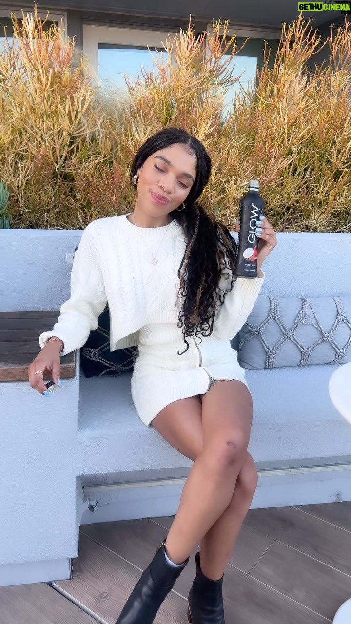 Teala Dunn Instagram - My favorite thing to drink @drinkglow #drinkglow Los Angeles, California