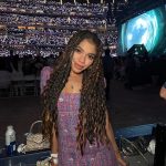 Teala Dunn Instagram - Delicate 💜 SoFi Stadium