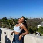Teala Dunn Instagram – Soaking up the sun ☀️ #ootd Los Angeles, California