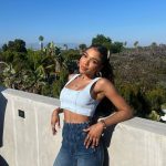 Teala Dunn Instagram – Soaking up the sun ☀️ #ootd Los Angeles, California