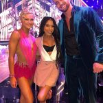 Teala Dunn Instagram - TEAM HARRY!!!! Lets go!!!! So thrilled to be here at @dancingwiththestars supporting! Everyone vote for them Los Angeles, California