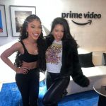 Teala Dunn Instagram - Caused some good trouble at the lakers game today😜 @primevideo