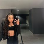 Teala Dunn Instagram - Caused some good trouble at the lakers game today😜 @primevideo