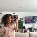Teala Dunn Instagram - Curls for days ✨🥰 Beverly Hills, California