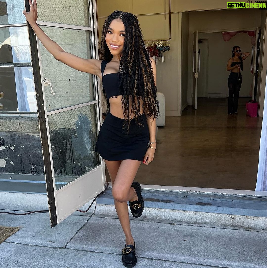 Teala Dunn Instagram - Always the best time with @whitefoxboutique 💗 Los Angeles, California