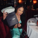 Teala Dunn Instagram - Such an incredible night! Celebrating @aboutfacebeauty x @iamhalsey 💖 #ootn @revolve Los Angeles, California
