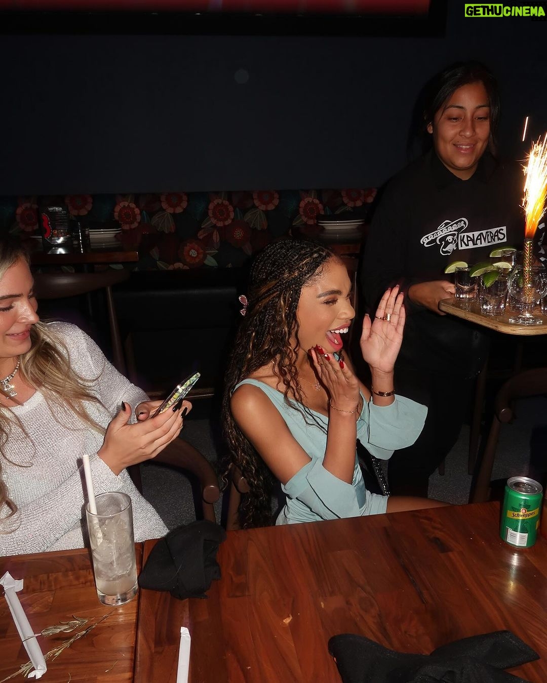 Teala Dunn Instagram - Had the most amazing 27th birthday 🥳 Thank you so much @kalaveras.la @cg.ent_partybus for the best dinner and party bus ever!!! I feel so loved
