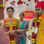 Tejashree Pradhan Instagram - सागर-मुक्ताच्या लग्न सोहळ्याच्या पडद्यामागचे काही क्षण... ‘प्रेमाची गोष्ट’ विवाह सोहळा... 25 ते 30 डिसेंबर रा. 8:00 वा. Star प्रवाहवर. #PremachiGosht #PremachiGoshtOnStarPravah #starpravah