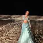 Tejasswi Prakash Instagram - Romanticising my life again ♥️ . . . . . Outfit : @anshikatakofficial Stylist: @kansalsunakshi