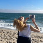 Ten Instagram - Becoming a sunflower at the beach- 10