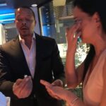 Terrence Howard Instagram - Thank you @benballer @ifandco The Most Gifted Jeweler in The World!!! Valentines coming soon, let’s show them how to truly Love your Woman! @jeanneyangstyle get ready this a family affair! @crustaceanbh thank you for making the night extra special. #bloodisthickerthanwaterbutloveisthegluethatbindsus