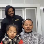 Terrence Howard Instagram - The making of Lucious… flashback. @nolankutz @bevjomakeup @missyforney #missmyfriends♥️