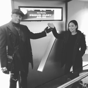 Terrence Howard Instagram - Movie night surprise... #proudmary