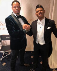 Terrence Howard Instagram - Catch me and my son @yazzthegreatest on tonight’s fall finale @empirefox