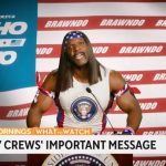 Terry Crews Instagram - @terrycrews is reprising his role from the 2006 film “Idiocracy” for a new PSA about colon cancer from @LeadFromBehind, in which he gets an actual colonoscopy.
