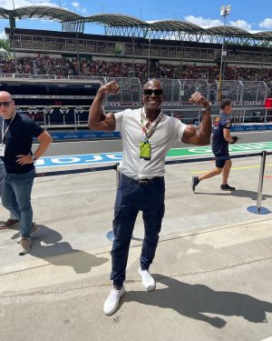 Terry Crews Instagram - Having the BEST TIME at my first @F1 with @redbullracing at @hungaroring_official !!!!

The race, the tech, the science and hospitality you’ve shown me were second to none! Thank you and Godspeed!!!